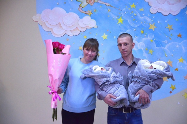 В СОКБ выписали 15-ю двойню, рожденную  в текущем году