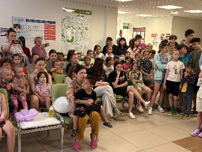 Праздник в педиатрическом корпусе: улыбки, которые лечат