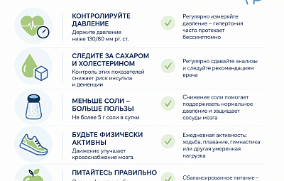 Здоровье головного мозга — основа активного долголетия
