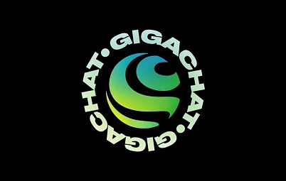 QR-код, ведущий на веб-версию "GigaChat"