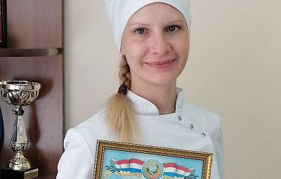 Медицинская сестра Анастасия Приходько - победитель в номинации "Лучшая медицинская сестра"
